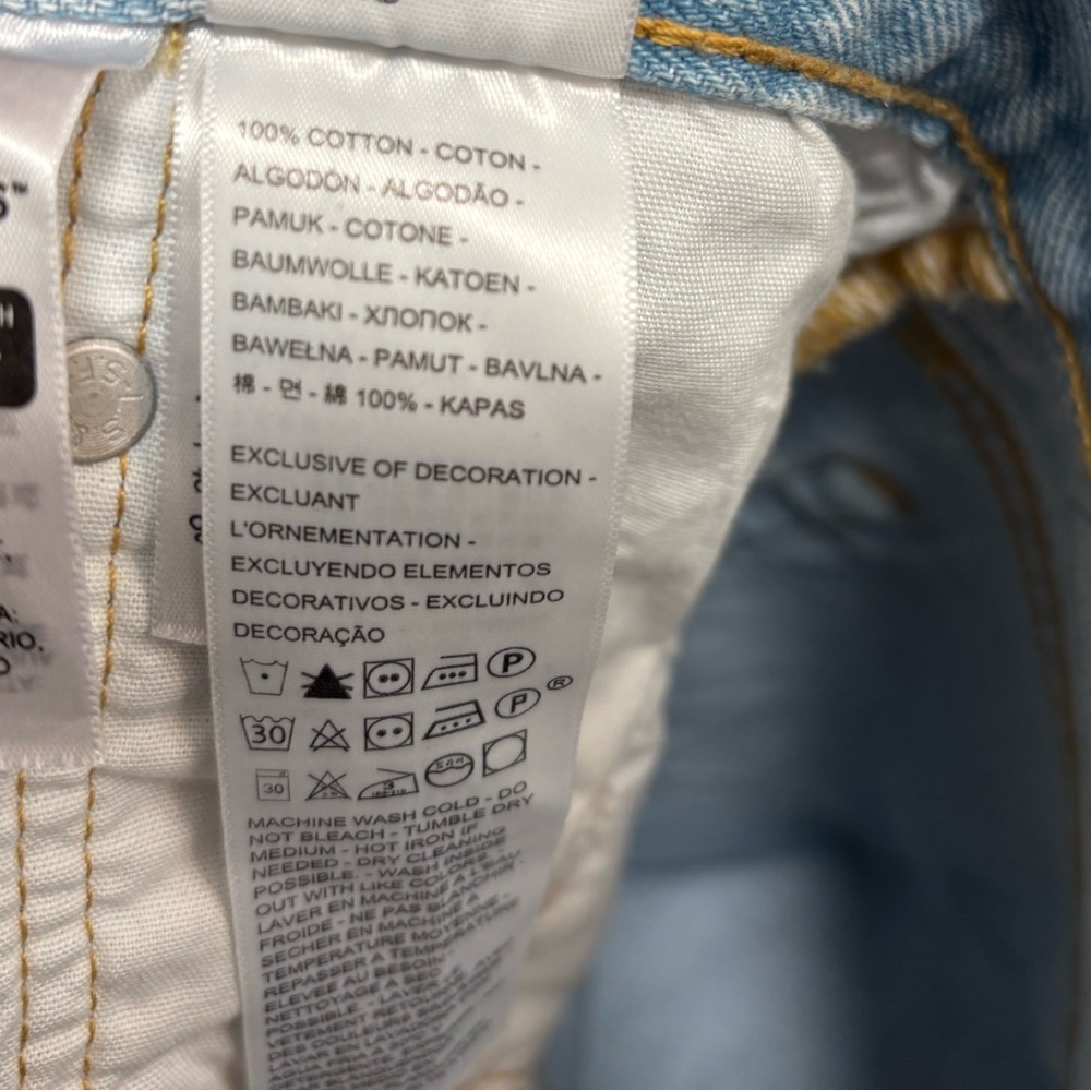 Levi’s Cutoff Shorts - Picture 5 of 6